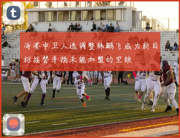 海港中卫人选调整韩鹏飞成为新目标接替李扬未能加盟的空缺